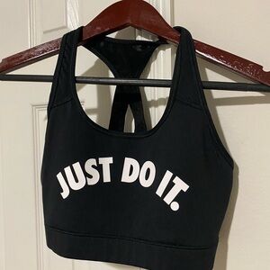 Nike Victory Just Do It Sports Bra size M